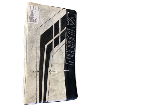 Vist Large View of Product Image Which is Used Vaughn VELOCITY Junior Goalie Blocker White