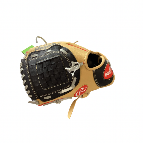 Vist Large View of Product Image Which is Used Rawlings PLAYERS SERIES 10 IN LHT BB/SB Glove LH Throw Tan 10"