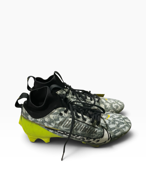Vist Large View of Product Image Which is Used Nike Adult FB Cleats Grey Senior 9.5