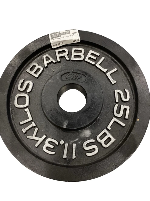 Vist Large View of Product Image Which is Used Cap Olympic Plate (Each) 25 lb