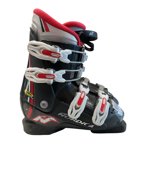 Vist Large View of Product Image Which is Used Nordica GPTJ 19.0 Boys DH Ski Boot Black 190 MP - Y12