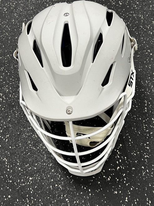 Vist Large View of Product Image Which is Used Schutt RIVAL Lacrosse Helmet Grey L/XL