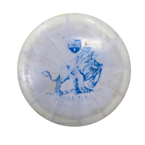 Vist Large View of Product Image Which is Used Discmania ROYAL RAGE II Disc Golf Driver White 171g