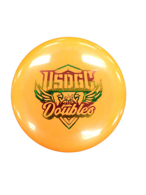 Vist Large View of Product Image Which is Used Innova CHAMPION DESTROYER Disc Golf Driver Orange 174g