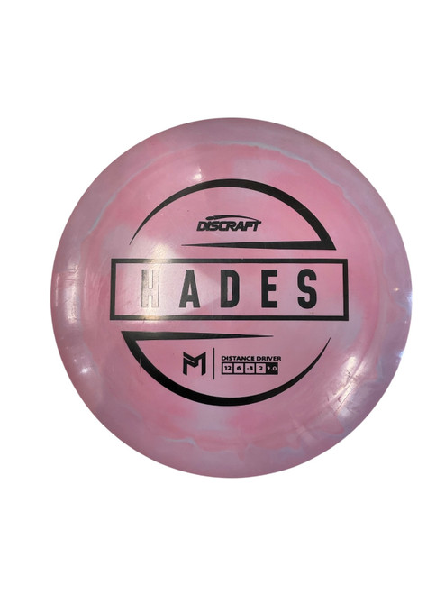 Vist Large View of Product Image Which is Used Discraft HADES Disc Golf Driver Pink