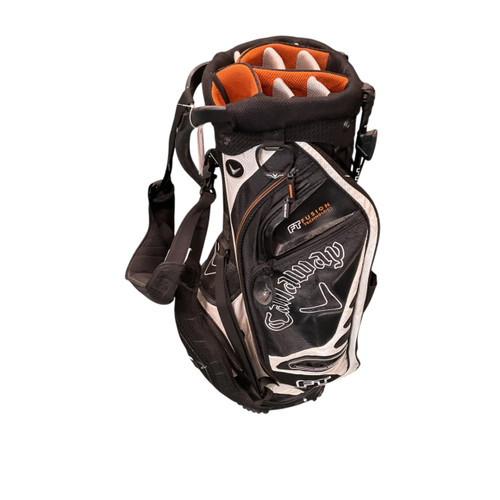 Vist Large View of Product Image Which is Used Callaway FT FUSION TECH Mens Stand Bag Black