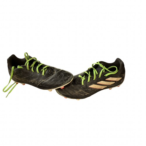 Vist Large View of Product Image Which is Used Adidas Soccer Cleats Black Senior 7.5