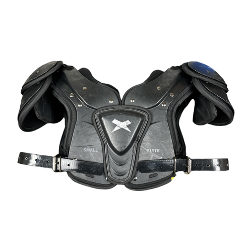 Vist Large View of Product Image Which is Used Xenith FLYTE Football Shoulder Pads Black Small