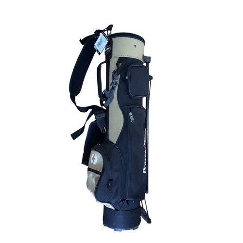 Vist Large View of Product Image Which is Used Powerbilt STAND BAG Jr Stand Bag Black