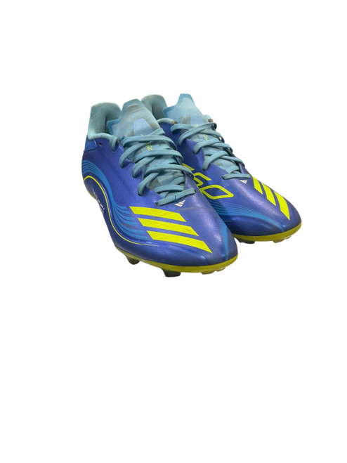 Vist Large View of Product Image Which is Used Adidas Soccer Cleats Royal Blue Senior 9