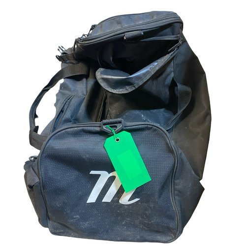 Vist Large View of Product Image Which is Used Marucci BLACK DUFFLE BAG BB/SB Player Carry Bag Black