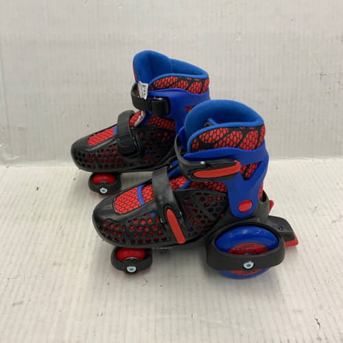 Vist Large View of Product Image Which is Used RollerDerby 11-2 Junior Roller Quad Skates Red Adjustable