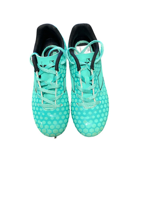 Vist Large View of Product Image Which is Used Diadora Soccer Cleats Green Youth 06.0