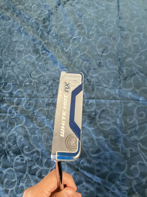 Vist Large View of Product Image Which is Used Odyssey WHITE HOT RX Mens Putter LH