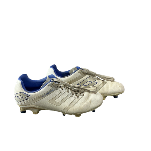 Vist Large View of Product Image Which is Used Lotto Soccer Cleats White Senior 5