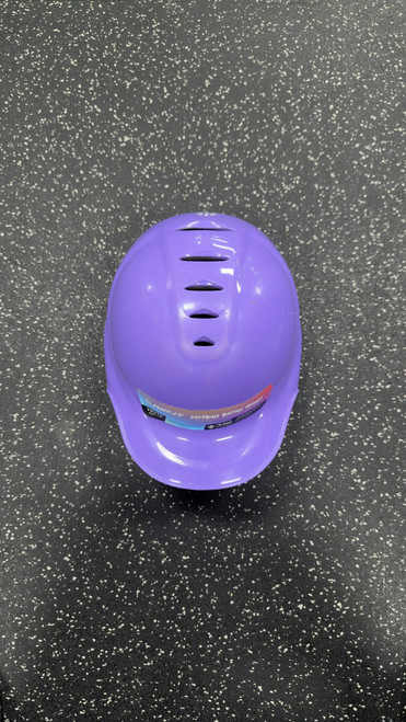 Vist Large View of Product Image Which is Used RIP-IT SOFTBALL Batting Helmet w/Mask Purple SM
