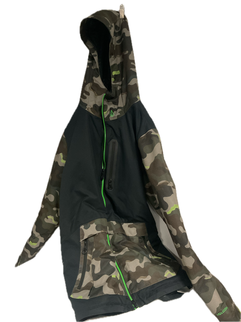 Vist Large View of Product Image Which is Used Volcom 2021 DEADLY STONES Adult Racing Suit Camouflage MD