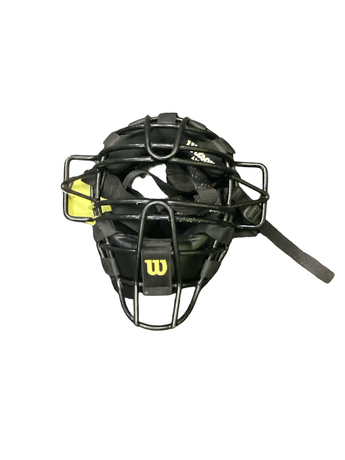 Vist Large View of Product Image Which is Used Wilson A3027 Catchers Mask Black