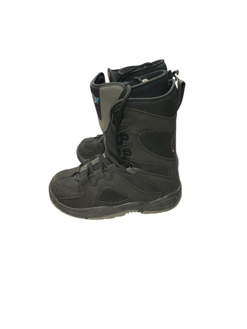 Vist Large View of Product Image Which is Used BOARD FACTORY Mens Snowboard Boots Black Senior 9