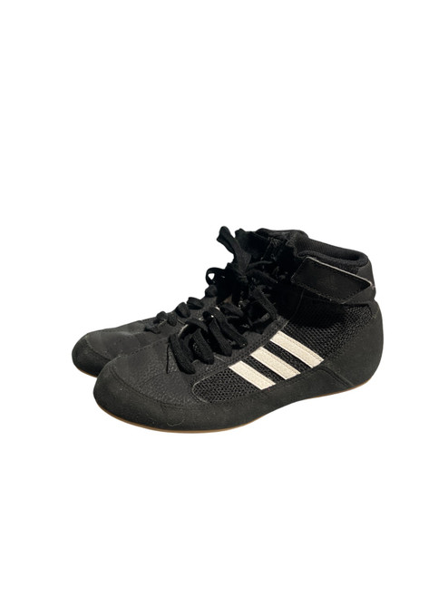 Vist Large View of Product Image Which is Used Adidas Wrestling Shoes Black Junior 04