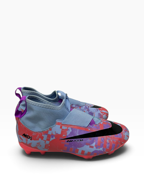 Vist Large View of Product Image Which is Used Nike Jr FB Cleats Carolina Blue Junior 05
