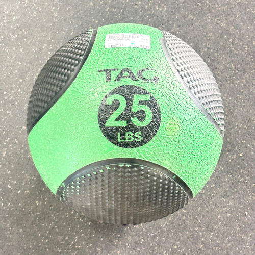 Vist Large View of Product Image Which is Used TAG Medicine Ball Green 25 lb