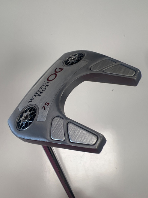 Vist Large View of Product Image Which is Used Odyssey WHITE HOT OG  7S Mens Putter LH