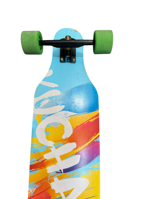 Vist Large View of Product Image Which is Used WILYUEKING Longboard Black Long