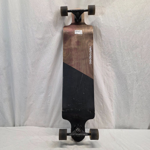 Vist Large View of Product Image Which is Used Retrospec TIDAL DROP DOWN Complete Skateboard Black Long