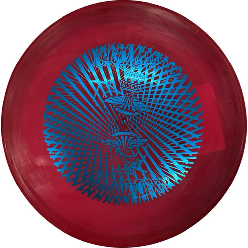 Vist Large View of Product Image Which is Used Innova CHAMP XD+ Disc Golf Driver Red 175g