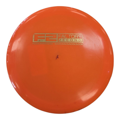 Vist Large View of Product Image Which is Used Innova ESP WRAITH Disc Golf Driver Orange 175g