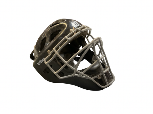 Vist Large View of Product Image Which is Used Wilson CATCHERS MASK Catchers Mask Black