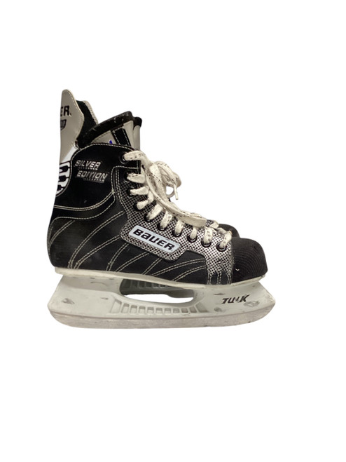 Vist Large View of Product Image Which is Used Bauer SILVER EDITION Intermediate Hockey Skate Intermediate 6.0