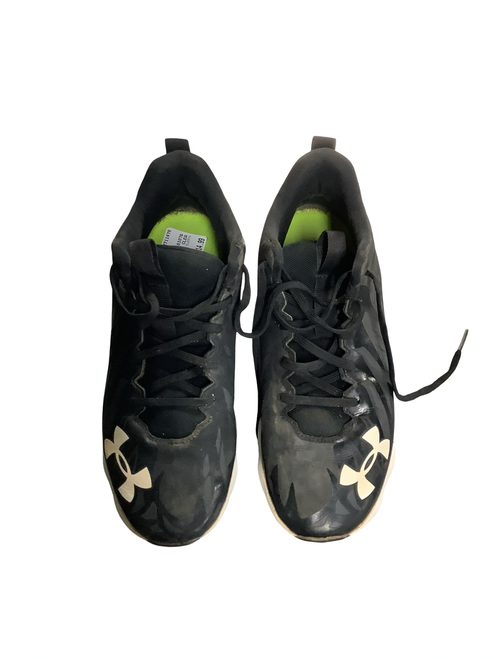 Vist Large View of Product Image Which is Used Under Armour BASEBALL CLEATS BB/SB Cleats Black Senior 5