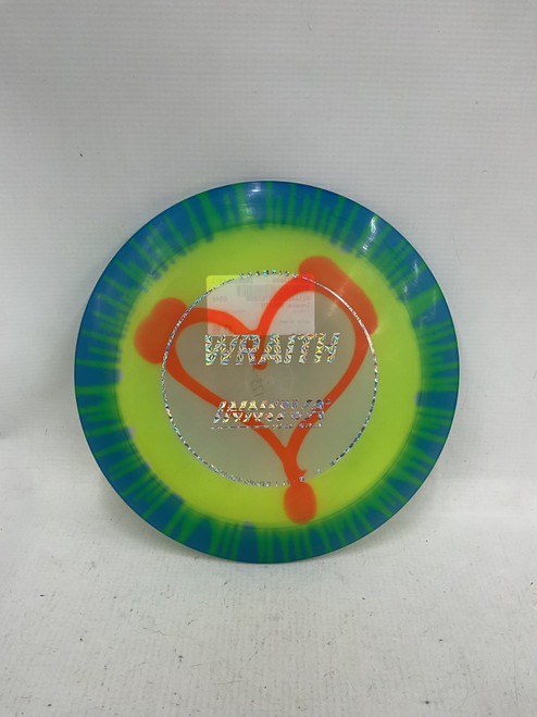 Vist Large View of Product Image Which is Used Innova WRAITH Disc Golf Driver Green