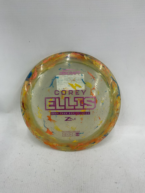 Vist Large View of Product Image Which is Used Discraft COREY ELLIS JAWBREAKER Disc Golf Driver Orange