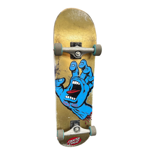 Vist Large View of Product Image Which is Used Santa Cruz SKATE BOARD Complete Skateboard Royal Blue Regular