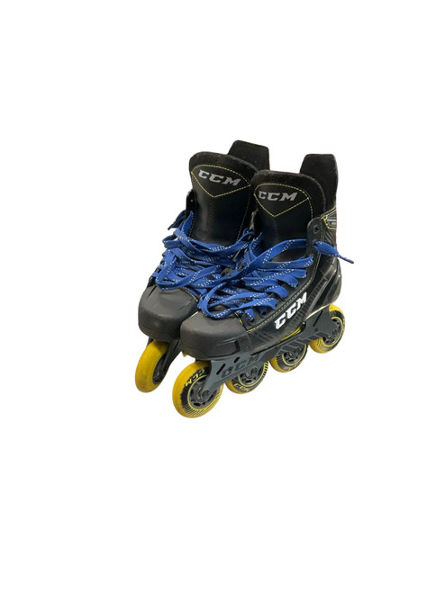 Vist Large View of Product Image Which is Used CCM 9350R Junior Rec Fitness Skates Black Junior 05