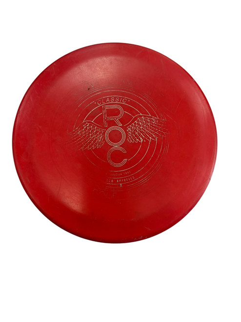 Vist Large View of Product Image Which is Used Innova CLASSIC ROC Disc Golf Putter Red 173g