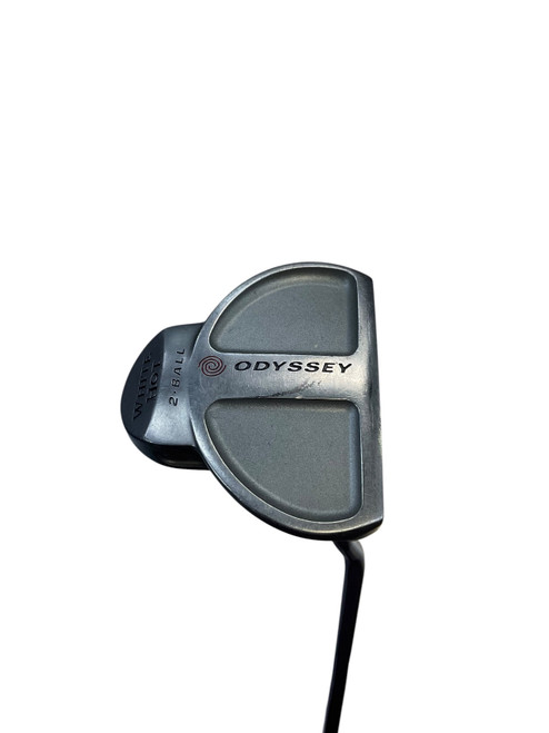 Vist Large View of Product Image Which is Used Odyssey 2-BALL WHITE HOT Mens Putter RH