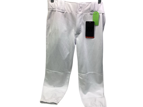 Vist Large View of Product Image Which is Used Marucci WHT PANTS SM BB/SB Pant Boys White SM