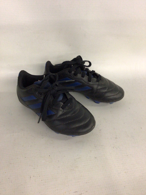 Vist Large View of Product Image Which is Used Adidas Soccer Cleats Black Youth 10.5