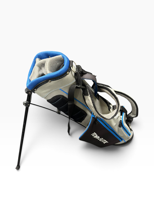 Vist Large View of Product Image Which is Used Top Flite JUNIOR Jr Stand Bag Grey