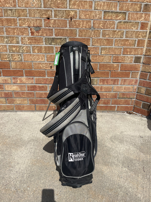 Vist Large View of Product Image Which is Used Nike STAND BAG Mens Stand Bag Black