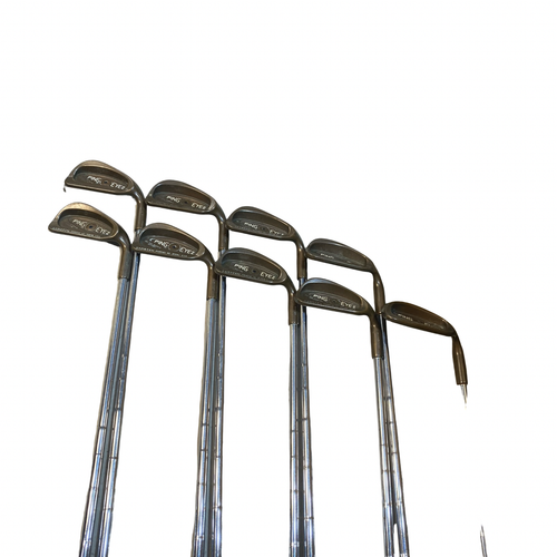 Vist Large View of Product Image Which is Used Ping EYE2 BLACK DOT BERYLIUM COPPER Mens Iron Set RH 3I-SW