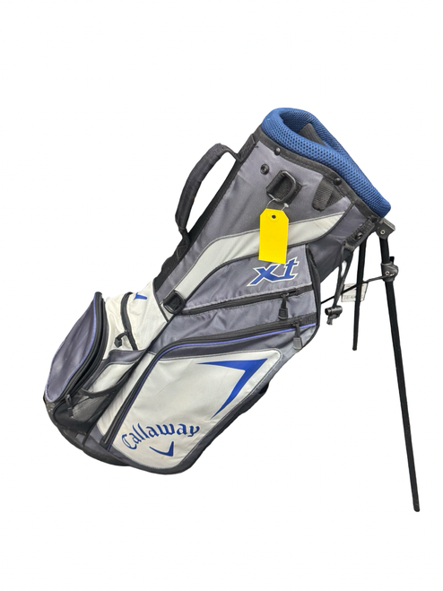 Vist Large View of Product Image Which is Used Callaway XT Mens Stand Bag White