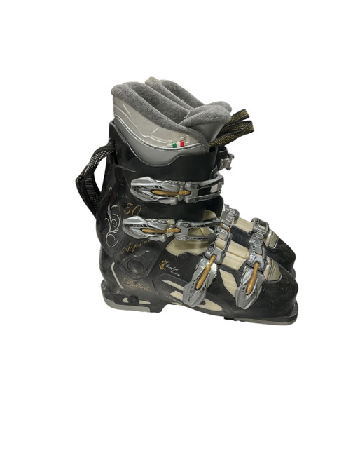 Vist Large View of Product Image Which is Used Dalbello ASPIRE 50 Mens DH Ski Boot Black 255 MP - M07.5 - W08.5