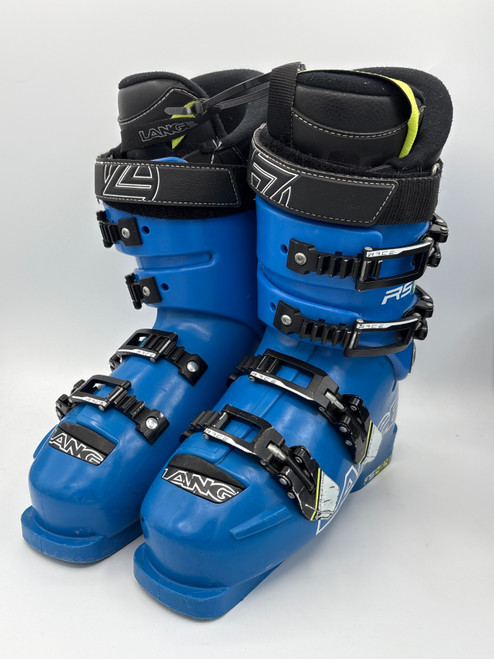Vist Large View of Product Image Which is Used Lange RS70 Mens DH Ski Boot Royal Blue 245 MP - M06.5 - W07.5