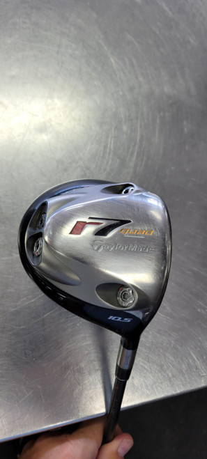 Vist Large View of Product Image Which is Used Taylormade R7 QUAD Mens Driver RH 10.5 Degree