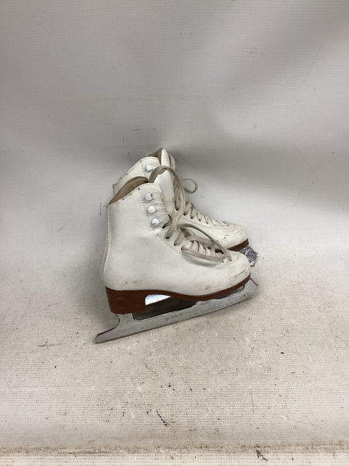Vist Large View of Product Image Which is Used Jackson ARTISTE Girls Figure Skate White Junior 02